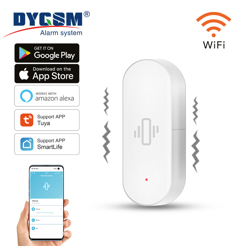 Smart Home Notifications - Tuya Akıllı Ev WiFi Titreşim Sensörü