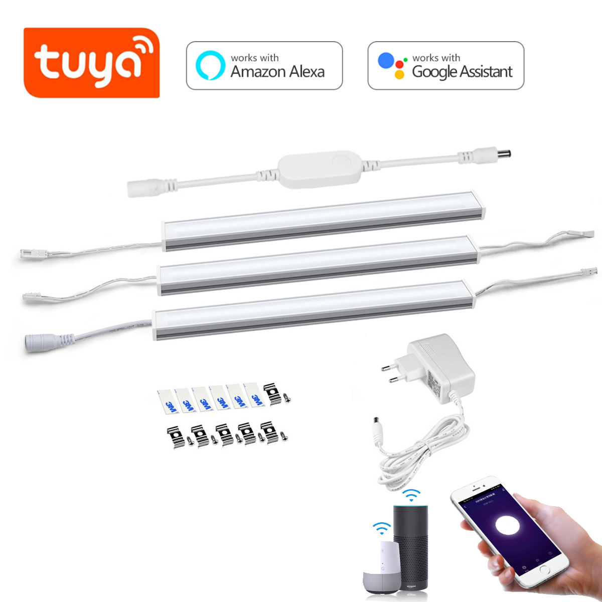 Alexa Compatible Bulb - Akıllı Tuya Wifi Alüminyum Çubuk LED