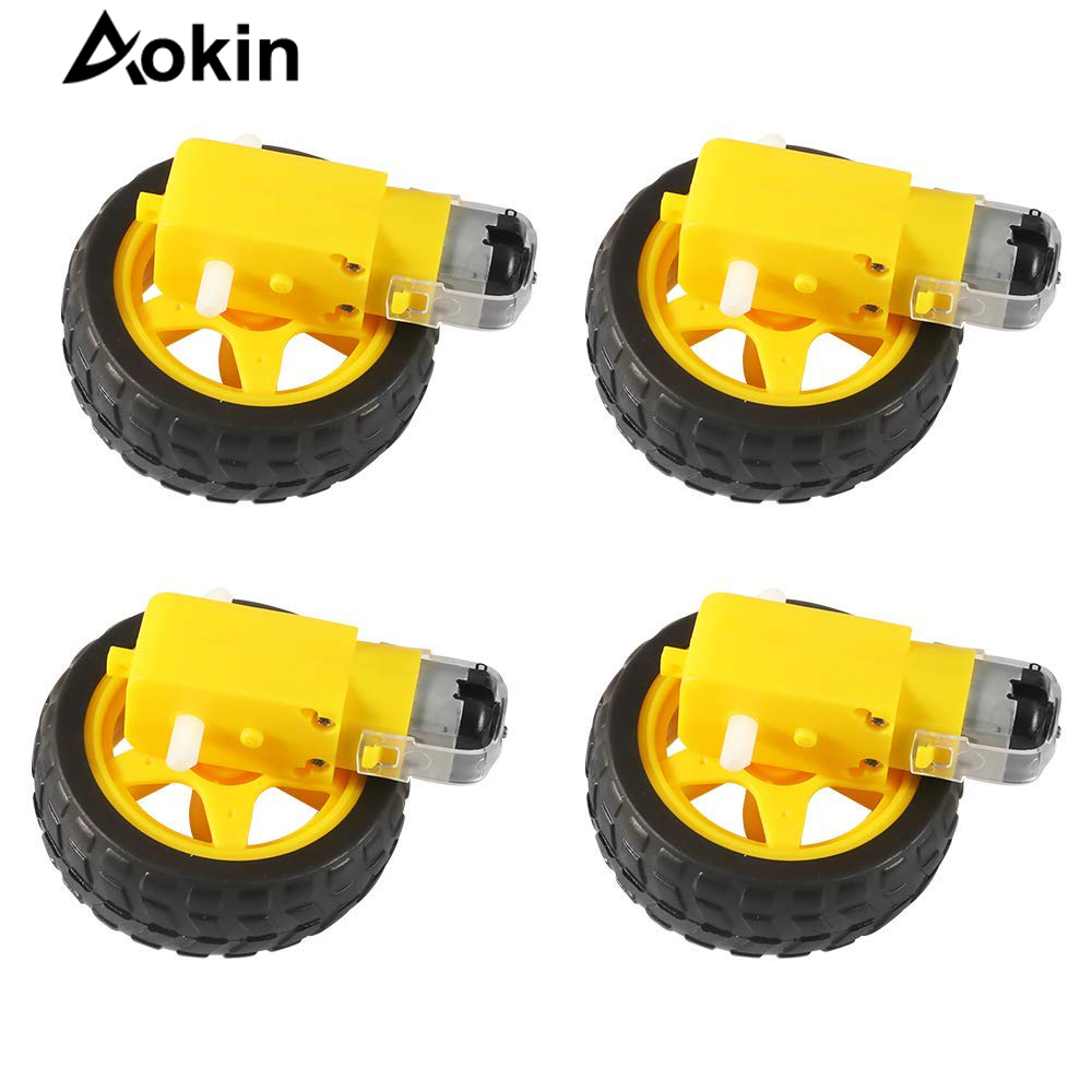 Smart Home Yellow - 4 adet DC elektrik motoru +