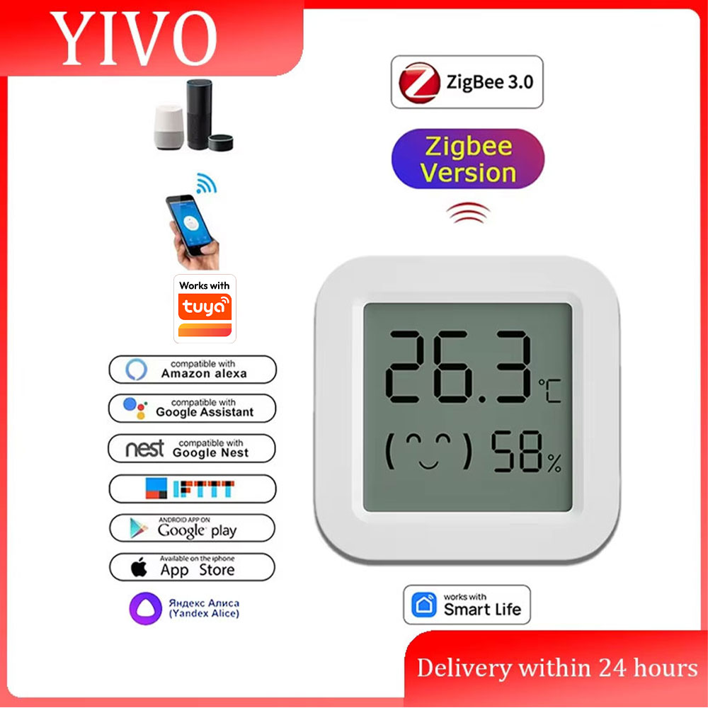 Smart Home Tablet - Zigbee 3.0 Sıcaklık Nem Sensörü APP