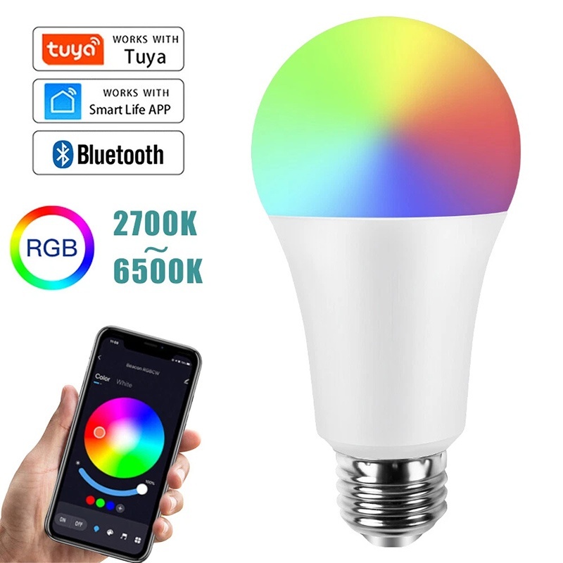 Alexa Compatible Bulb - E27 WiFi Akıllı LED Ampul RGBCW