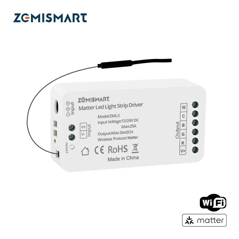 Alexa Compatible Bulb - Zemismart Matter Led Işık Şeridi Sürücüsü