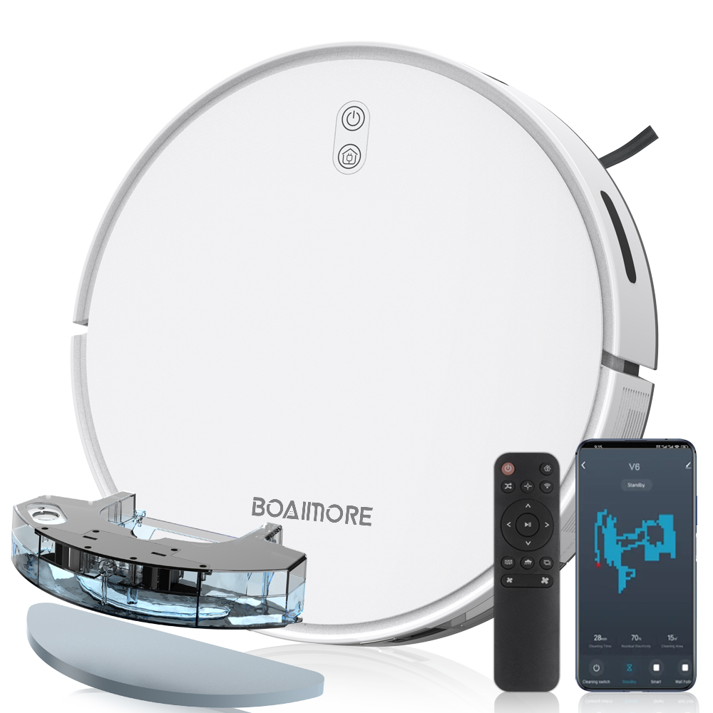 Smart Home Remote Control - Robotlu Süpürge Kombinasyonu Paspas 6500PA Akıllı
