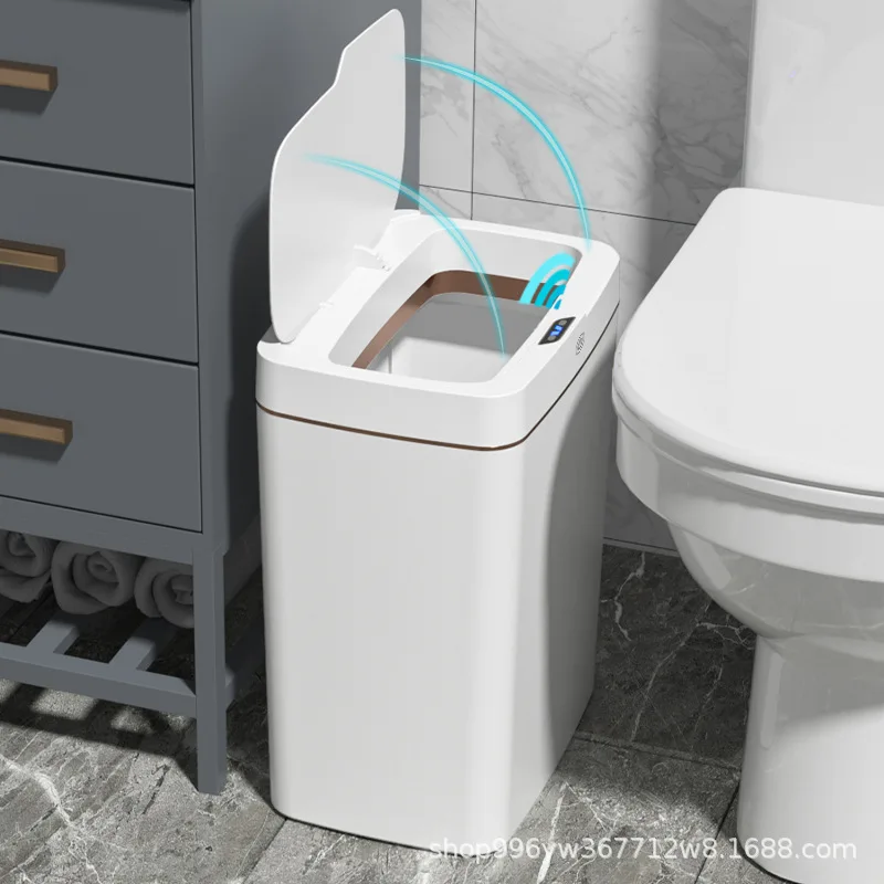 Smart Home Junkie - Akıllı banyo çöp kovası otomatik poşetleme