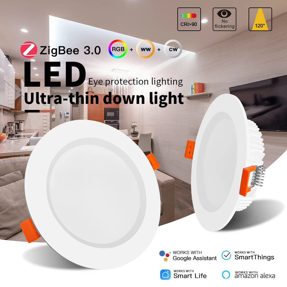 Alexa Compatible Bulb - GLEDOPTO ZigBee3.0 6W 12W 3,5 İnç