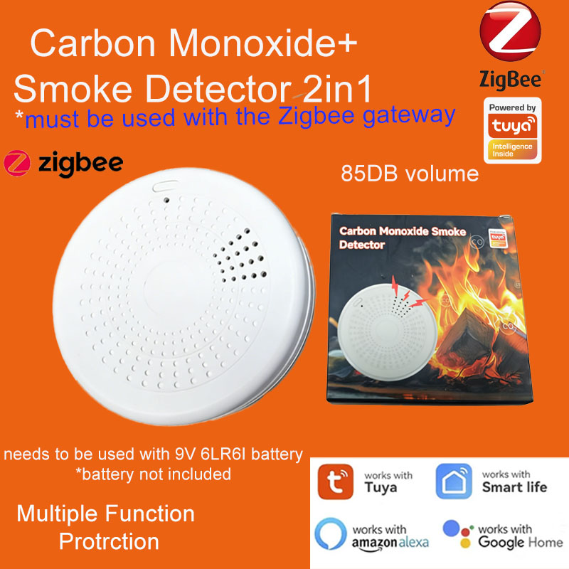 Smart Home Notifications - 2'si 1 arada Zigbee Duman ve