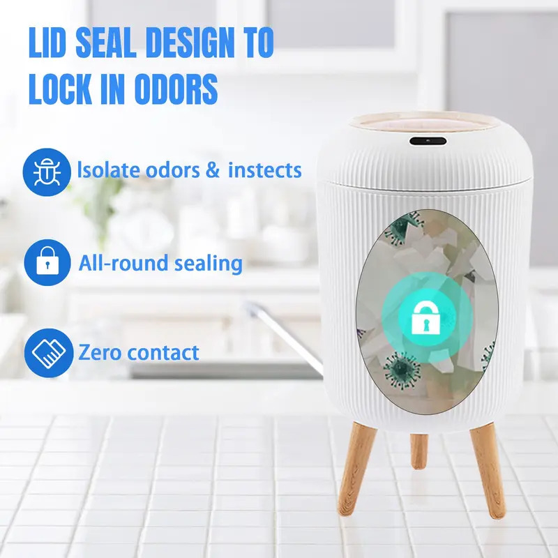 10L Otomatik Sensörlü Çöp Kutu - Smart Home Junkie incelemesi ve fiyatı