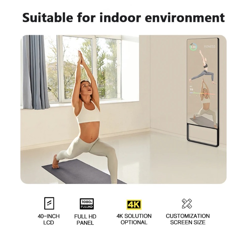 Dijital Sanal İnteraktif Dokun - Smart Home Gym Mirror incelemesi ve fiyatı