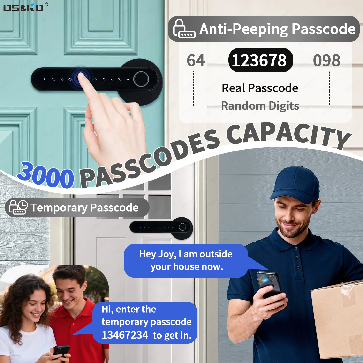 TTlock Uygulaması Parmak İzi A - Smart Home Technology incelemesi ve fiyatı
