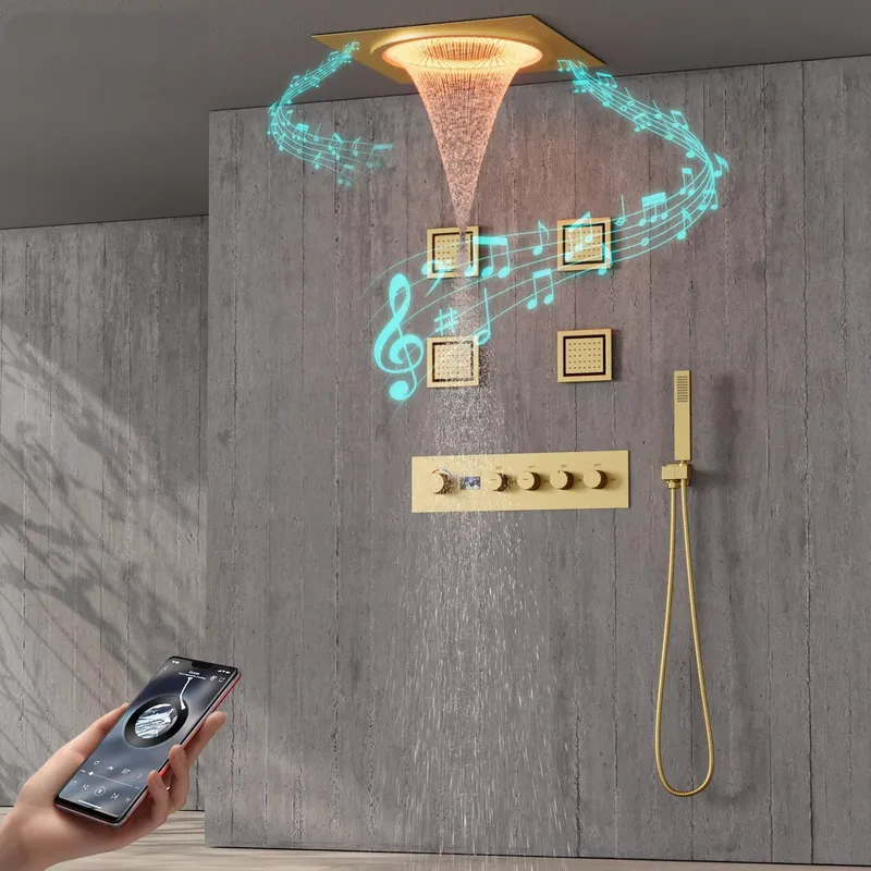 Akıllı LED Duş Seti Banyo Müzi - Smart Home System incelemesi ve fiyatı
