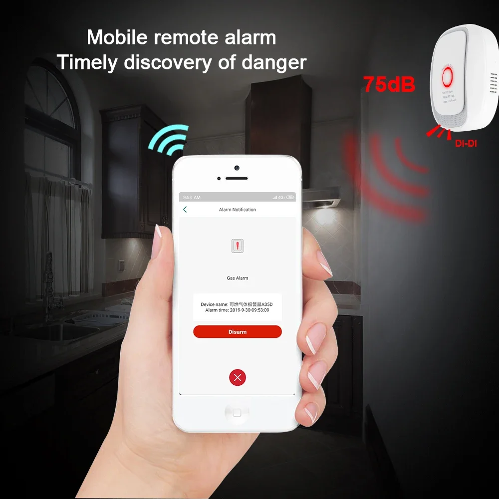 HEIMAN Zigbee Tuya Yanıcı Gaz  - Smart Home System incelemesi ve fiyatı