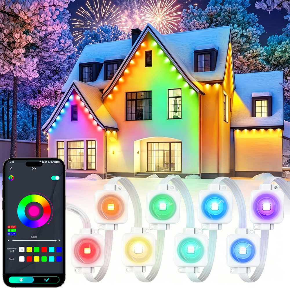 150FT 90LED Akıllı RGBIC Kalıc - Smart Home Yellow incelemesi ve fiyatı