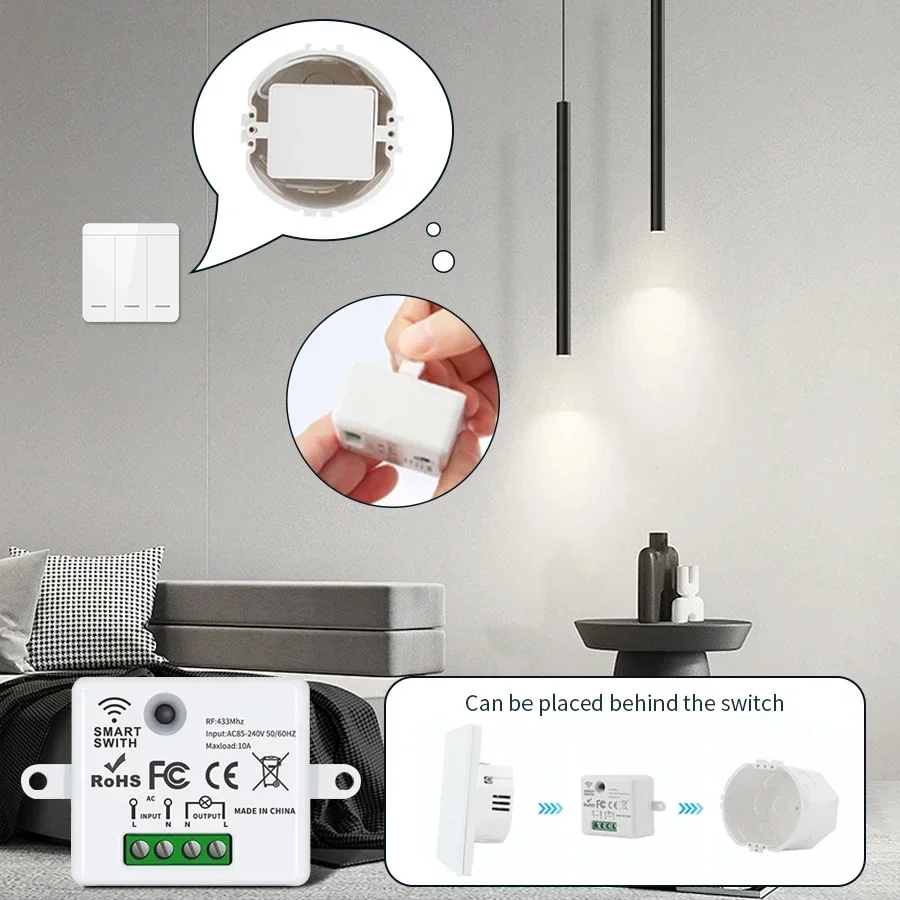 RF 433MHz Kablosuz Uzaktan Kum - Smart Home Remote Control incelemesi ve fiyatı