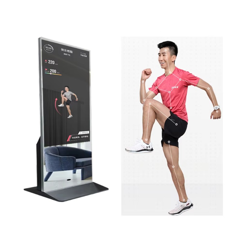 43 inç 55 inç 65 inç Spor Salo - Smart Home Gym Mirror incelemesi ve fiyatı