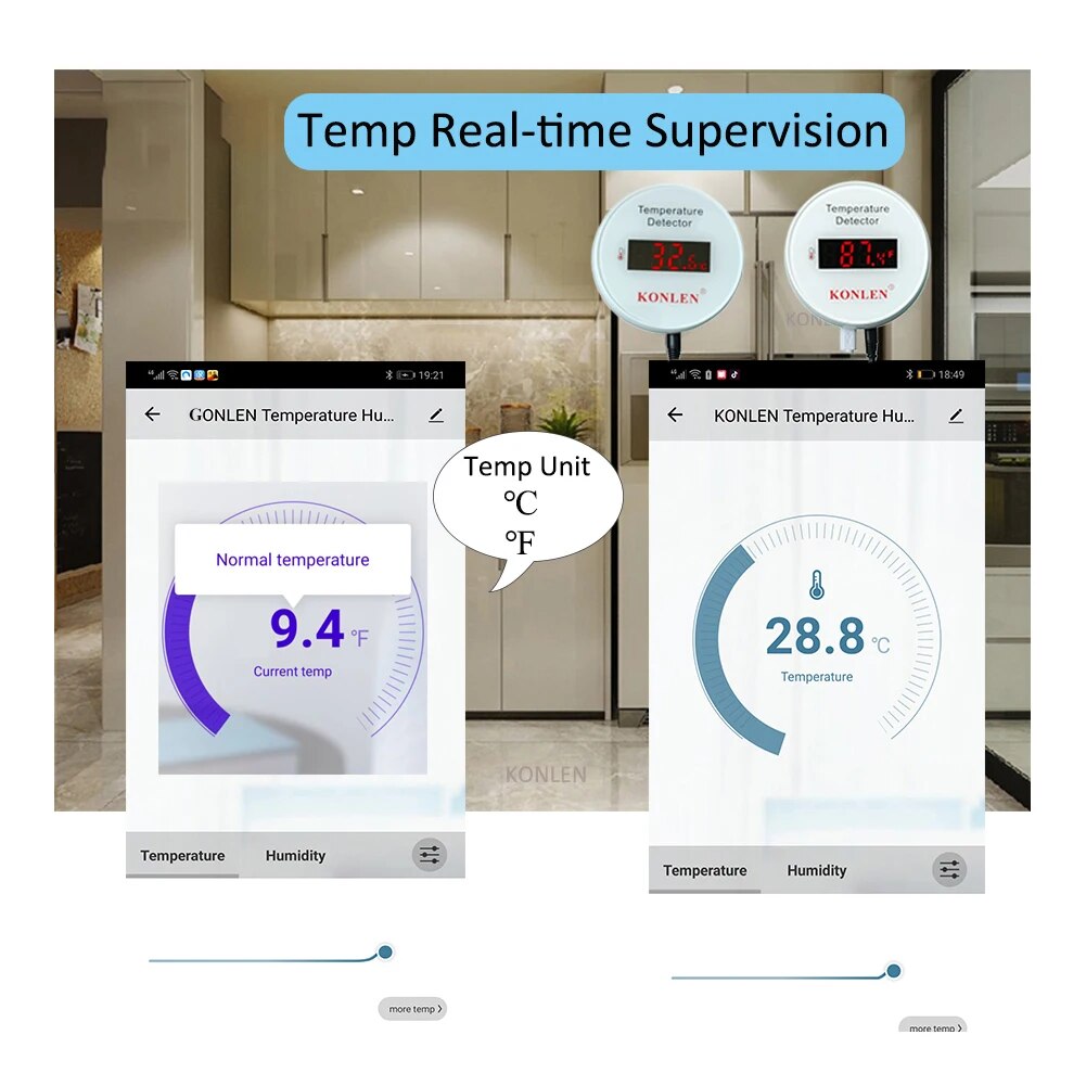 KONLEN Tuya Wifi sıcaklık sens - Smart Home Green incelemesi ve fiyatı