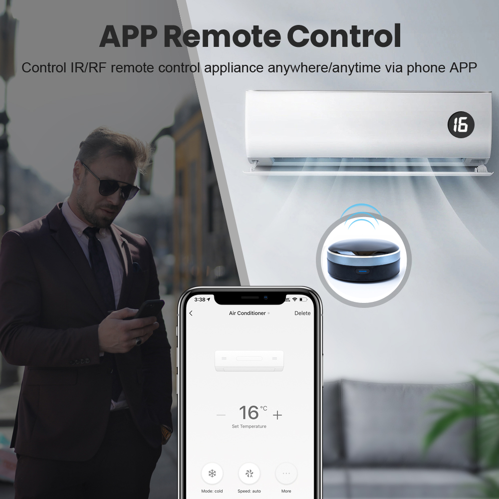 Tuya IR RF 433/315 evrensel WI - Smart Home Apple incelemesi ve fiyatı