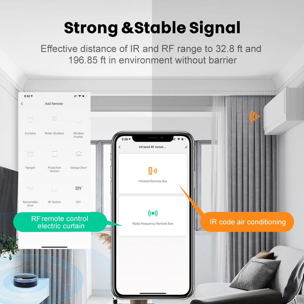 Tuya IR RF 433/315 evrensel WI - Smart Home Apple incelemesi ve fiyatı