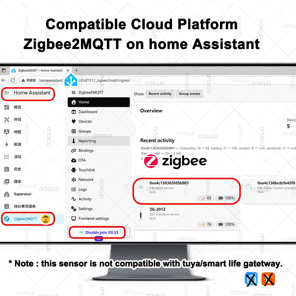 Akıllı ZigBee 3.0 Titreşim Sen - Smart Home News incelemesi ve fiyatı