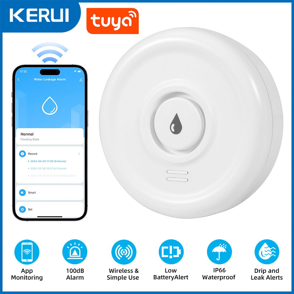 KERUI Tuya Akıllı Yaşam WiFi S - Smart Home Green incelemesi ve fiyatı