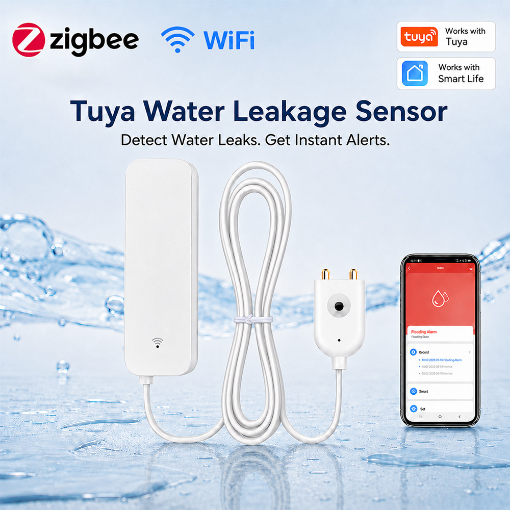 ZigBee WiFi Su Kaçak Sensörü S - Smart Home Green incelemesi ve fiyatı