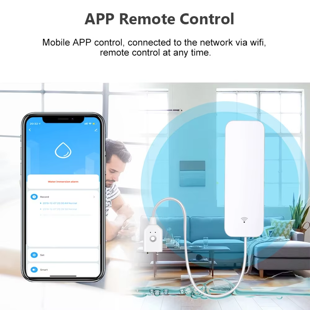 ZigBee WiFi Su Kaçak Sensörü S - Smart Home Green incelemesi ve fiyatı