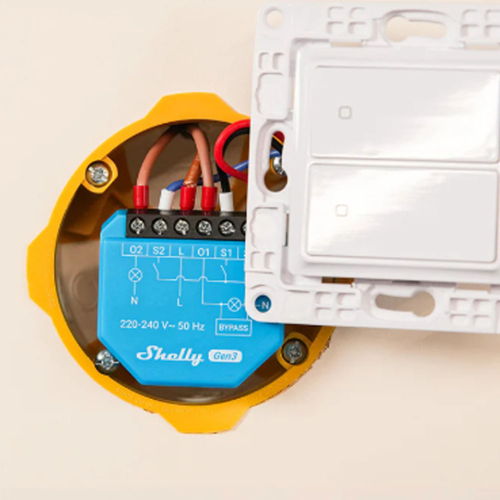 Shelly 2L Gen3 Zigbee Akıllı A - Smart Light Switch incelemesi ve fiyatı