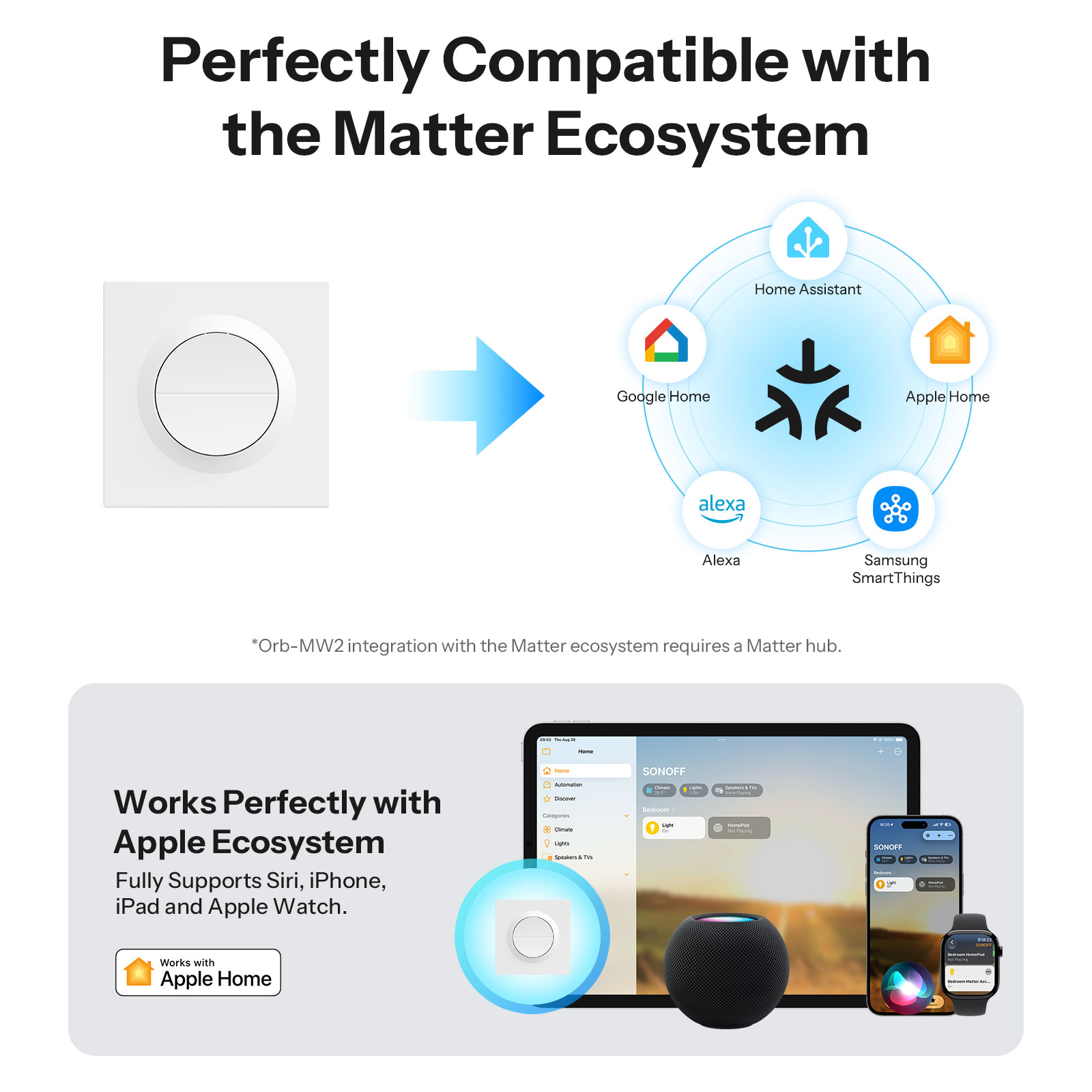 SONOFF MINI-2GS-E Matter Over  - Smart Home Apple incelemesi ve fiyatı
