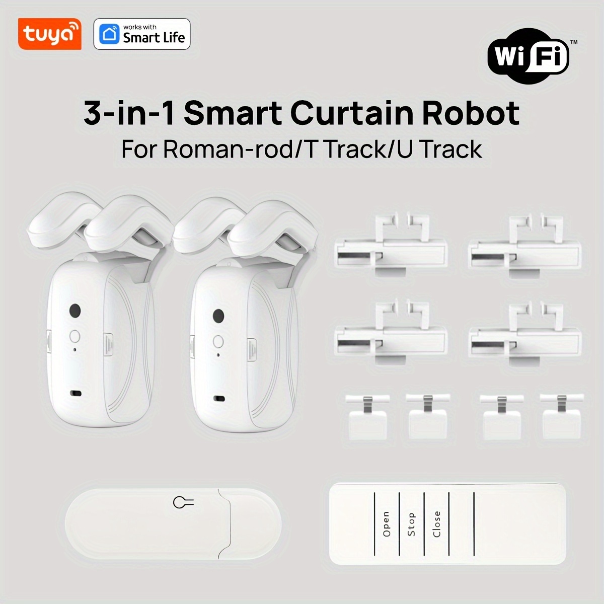 1/2 ADET Tuya Akıllı WiFi Perd - Smart Home Hub incelemesi ve fiyatı