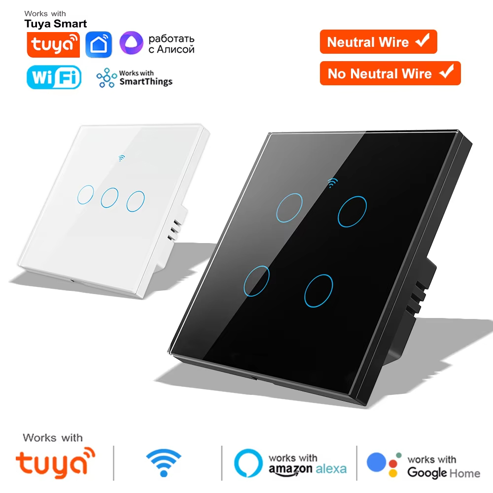 1 2 3 4 Gang WiFi RF 433mhz Do - Smart Light Switch incelemesi ve fiyatı