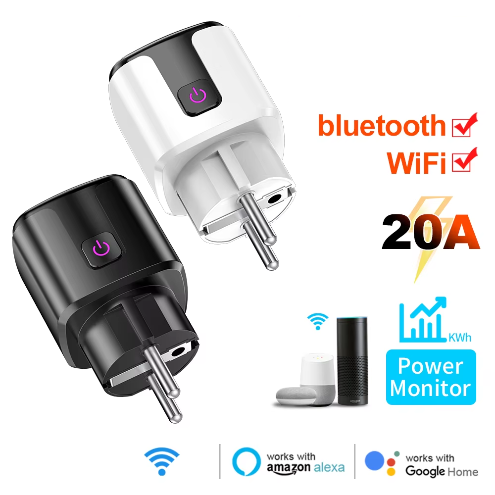 Akıllı 20A AB Fişi WiFi+Blueto - Smart Home Technology incelemesi ve fiyatı