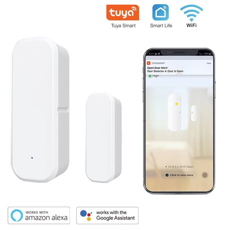 Tuya Akıllı WiFi Kapı Sensörü  - Smart Home Notifications incelemesi ve fiyatı