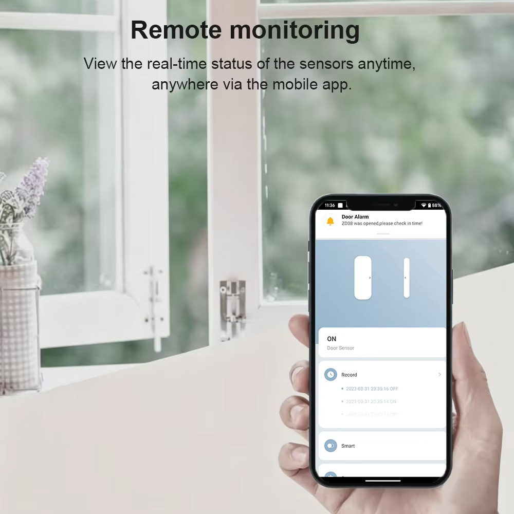 Zigbee 3.0 Kapı Pencere Sensör - Smart Home Tablet incelemesi ve fiyatı