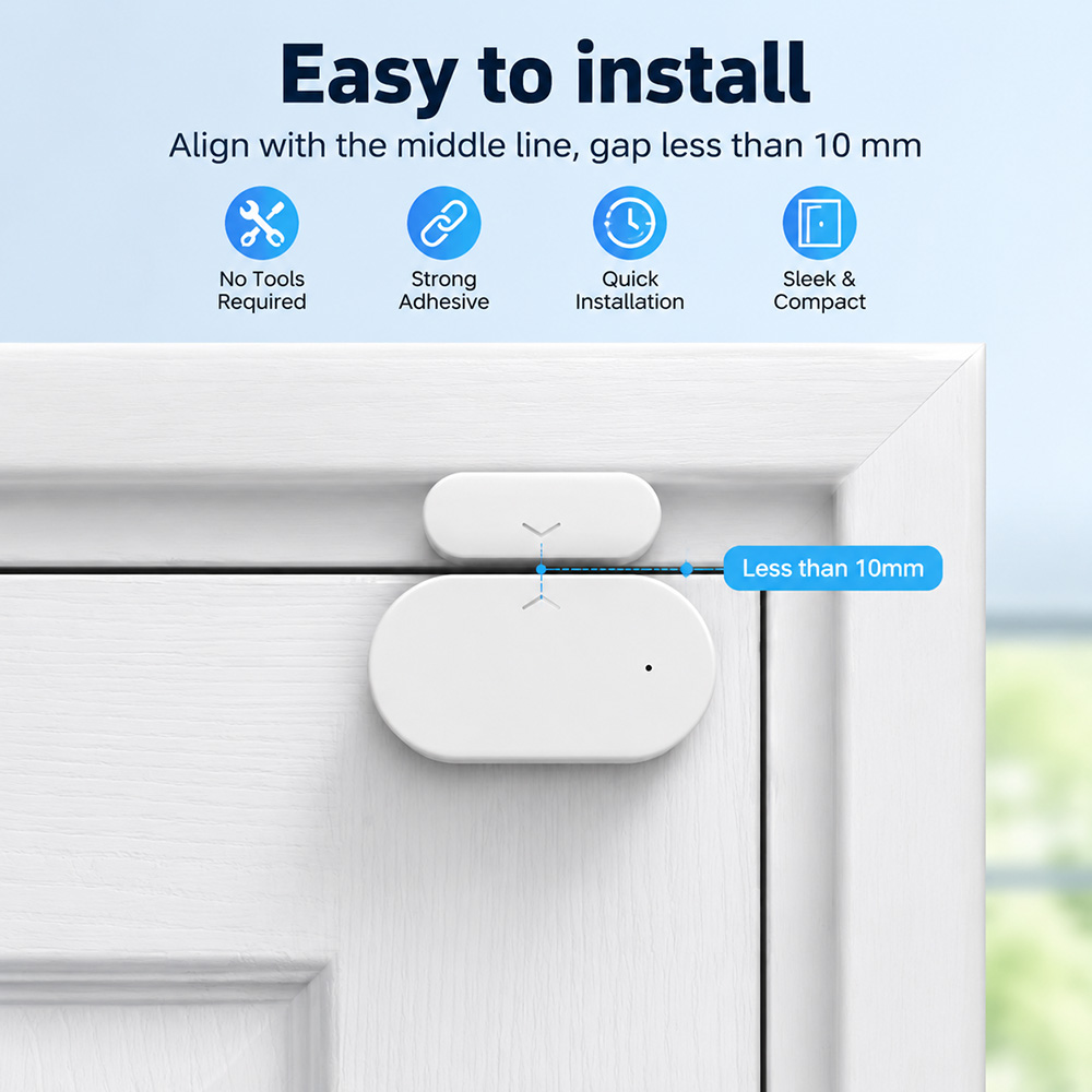 Zigbee 3.0 Kapı Pencere Sensör - Smart Home Tablet incelemesi ve fiyatı