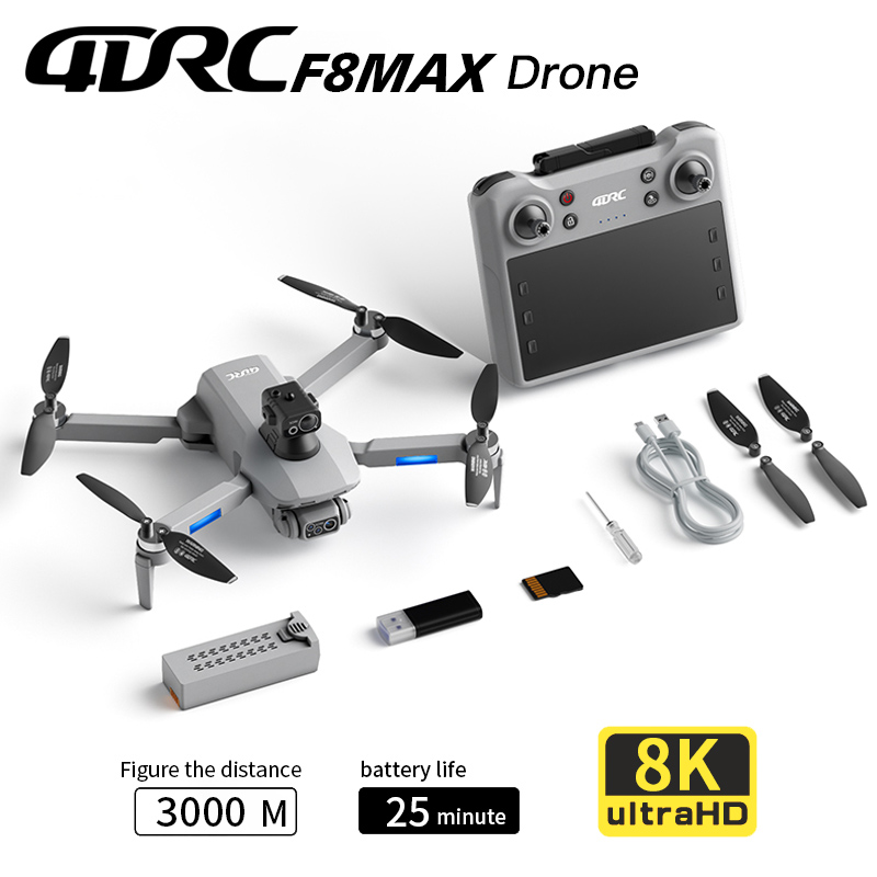 F8 MAX GPS Drone Profesyonel 8 - Smart Home Camera incelemesi ve fiyatı