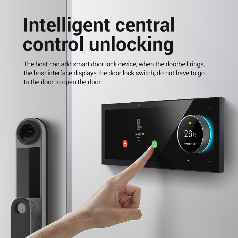 10 inç Tuya Duvar İçi Akıllı E - Smart Home Hub incelemesi ve fiyatı