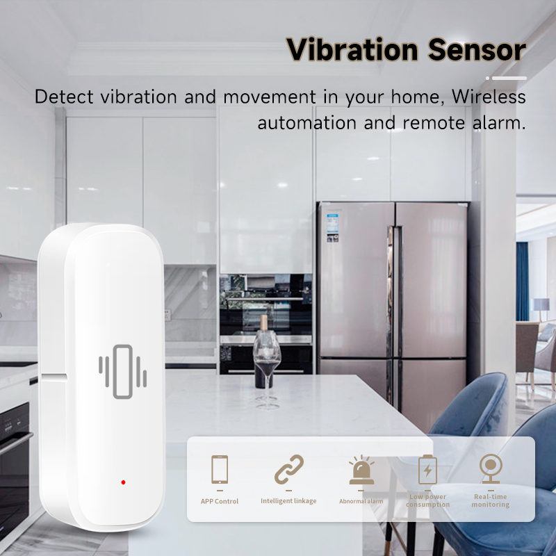 Tuya WiFi Akıllı Titreşim Sens - Smart Home Notifications incelemesi ve fiyatı