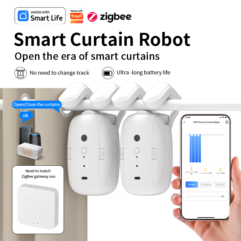 Zigbee Akıllı Perde Sürücü Rob - Smart Home Device incelemesi ve fiyatı
