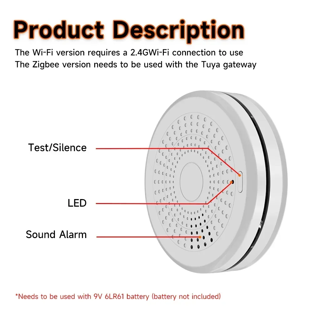 2'si 1 arada Zigbee Duman ve C - Smart Home Notifications incelemesi ve fiyatı