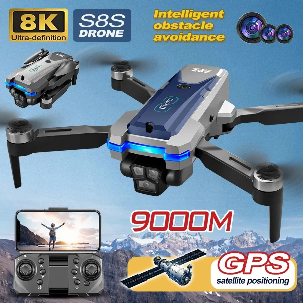 S8S GPS Drone 5G Wifi 8K HD çi - Smart Home Camera incelemesi ve fiyatı